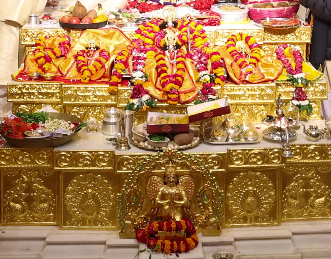Ram Lalla Virajman: the consecrated deity in the garbhagriha